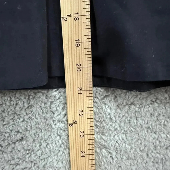 COS Women's Size 8 Navy Pleated Skirt with Ballon Shape Structure - Picture 10 of 10